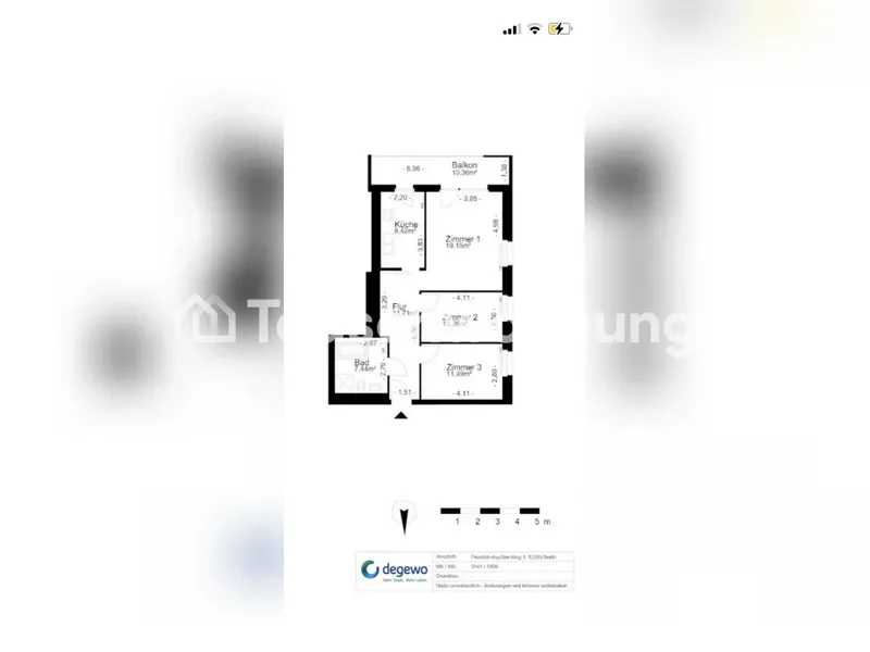 Tauschwohnung: Berlin Neukölln: 73 m² Wohnung, 3 Zimmer, WBS — photo 1